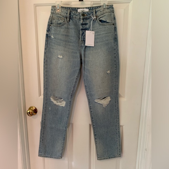 Carly Jean Los Angeles Topanga Boyfriend Jeans - Size 1 - Picture 2 of 10